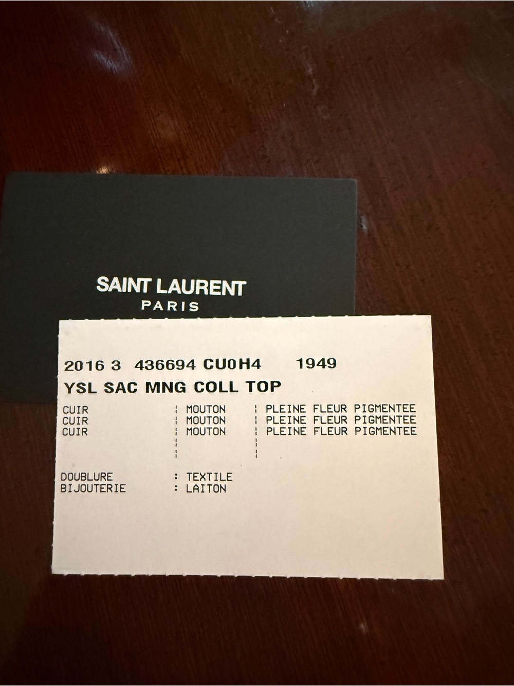 YSL College Bag in Large - Picture 12 of 12